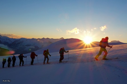 Tour del Gran Paradiso, seconda tappa, dal Rifugio Vittorio Sella al Rifugio Chabod