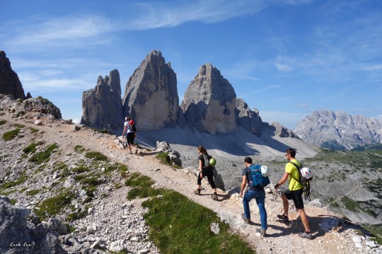 trekking in Dolomiti, Tre Cime di Lavaredo