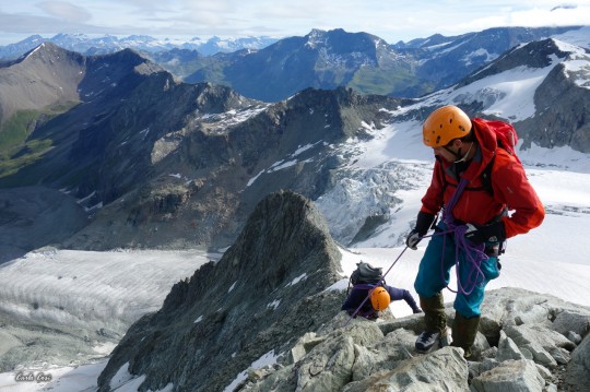 Tecnica di Corda Corta, corso base di alta montagna